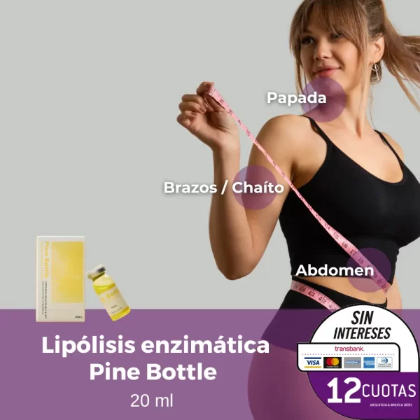20ml de lipólisis enzimática Pine Bottle